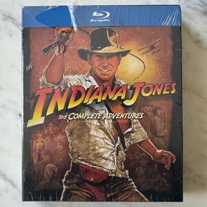 NWT Blu-Ray DVD Indiana Jones: The Complete Adventures Set